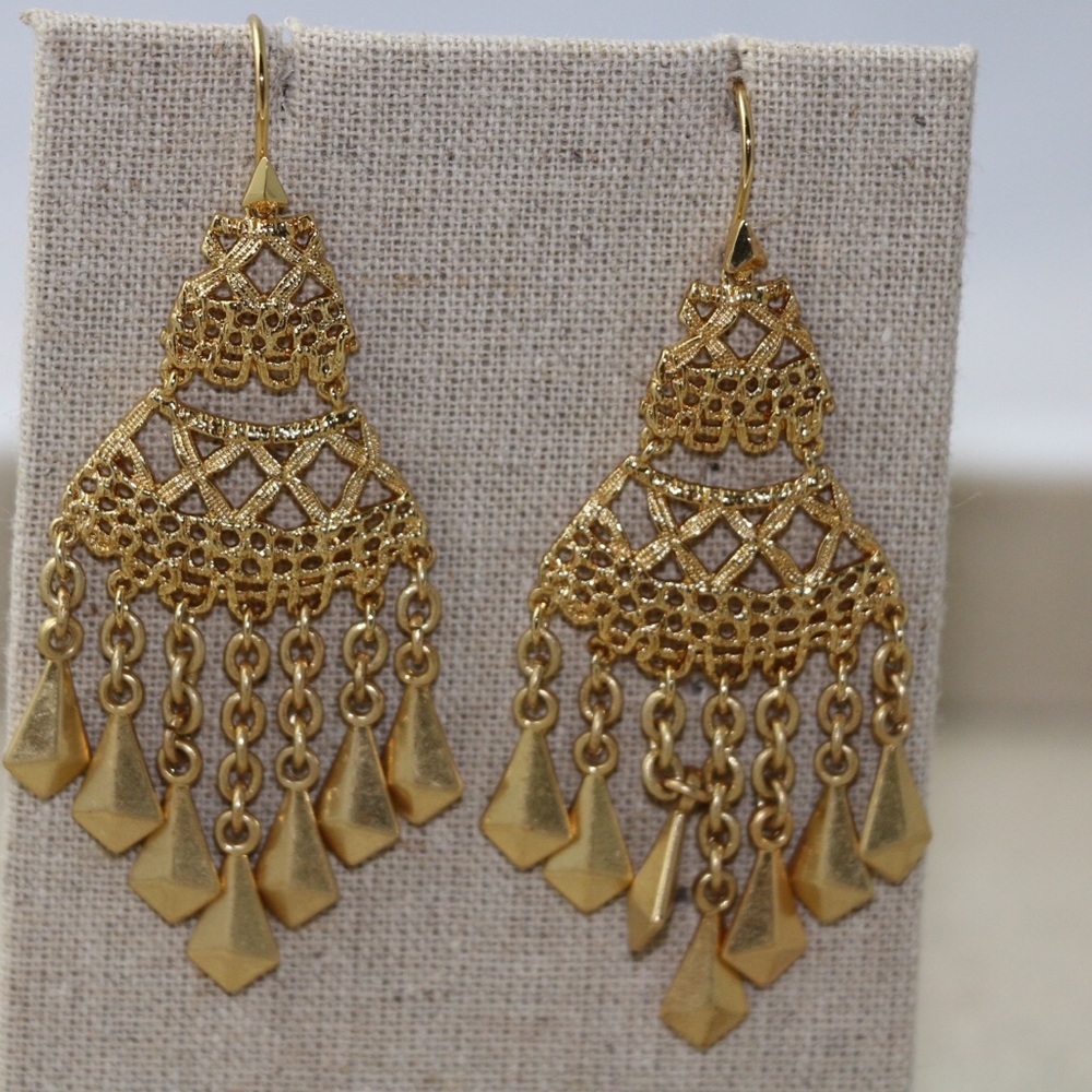 Stella & Dot Alia lace chandeliers